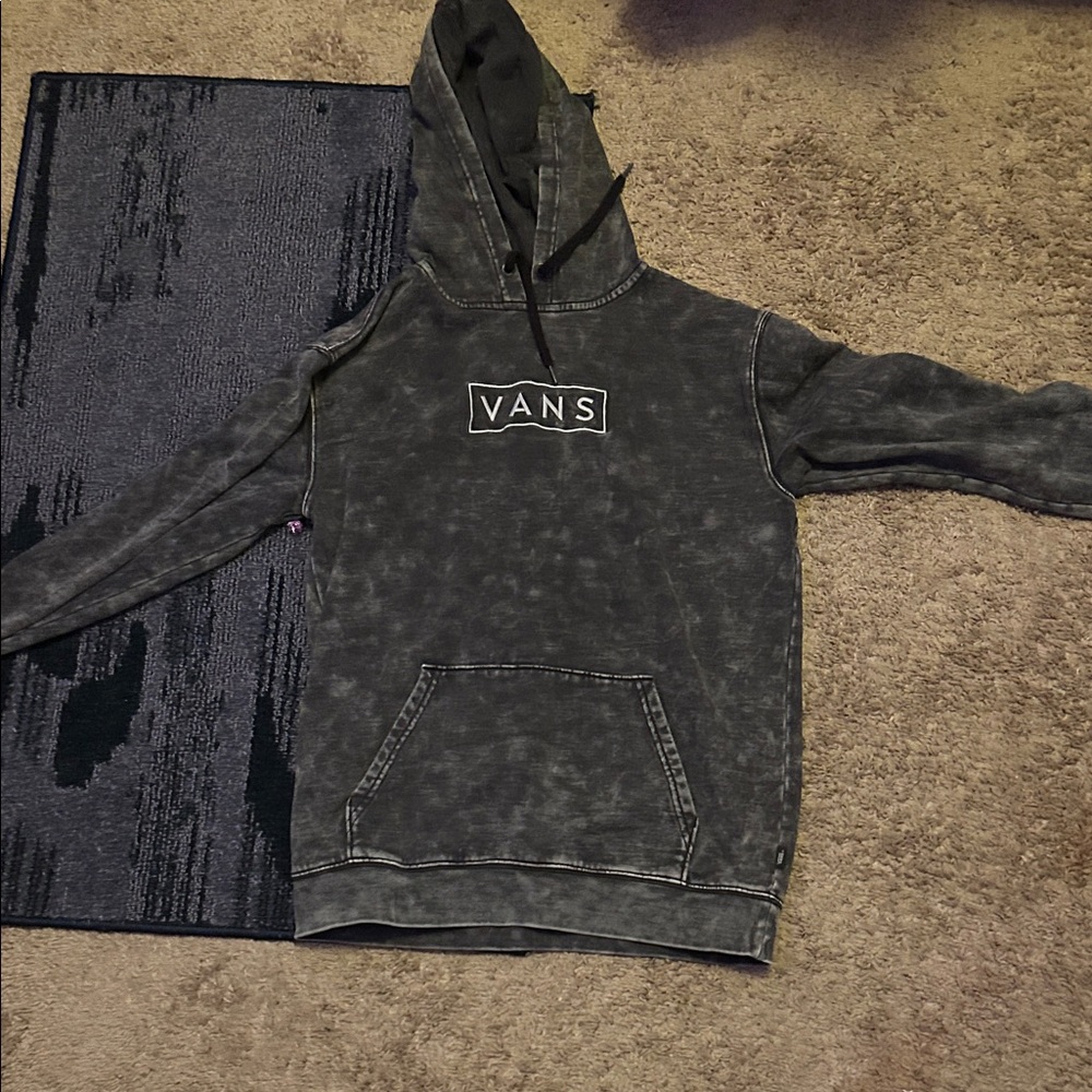 Vans Charcoal Gray Hoodie for Men